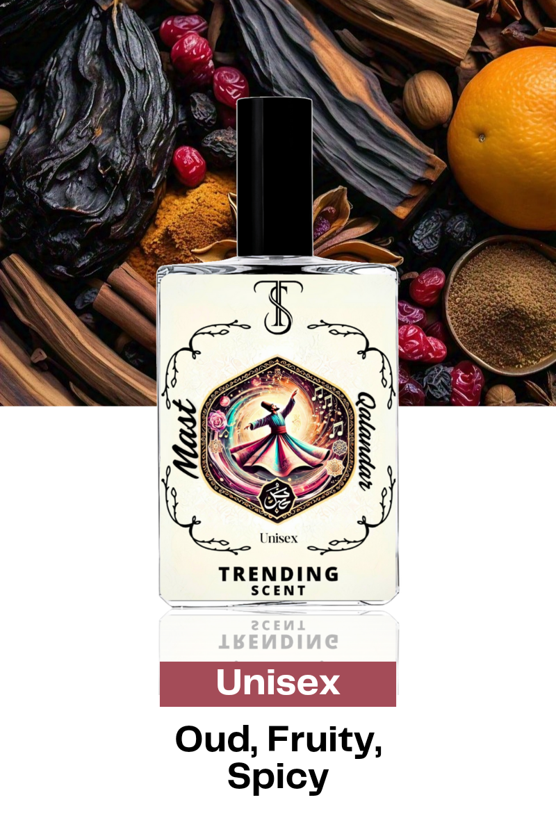 Mast Qalandar Trending Scent Unisex Long Lasting Perfume oud fruity spicy